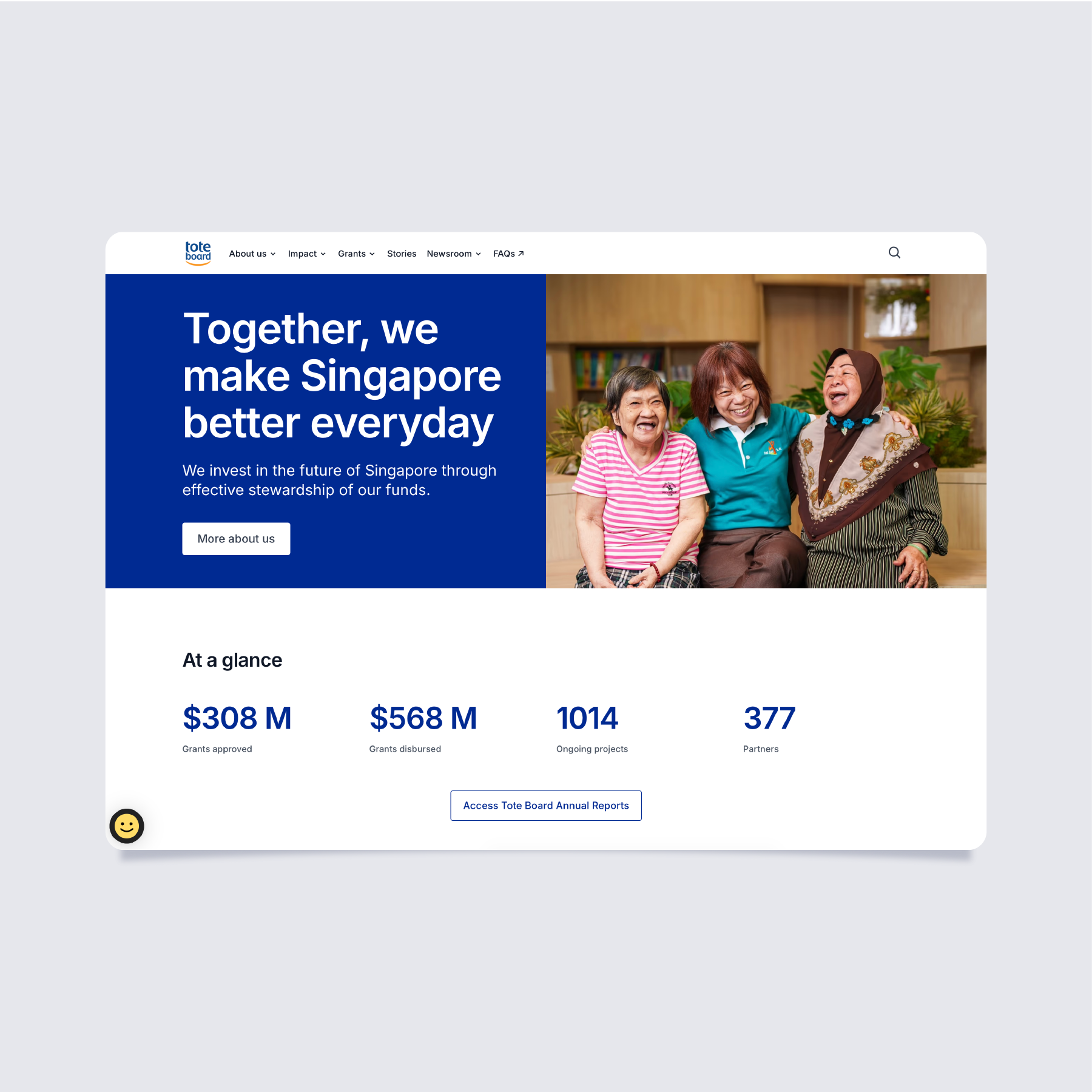 Tote Board Website